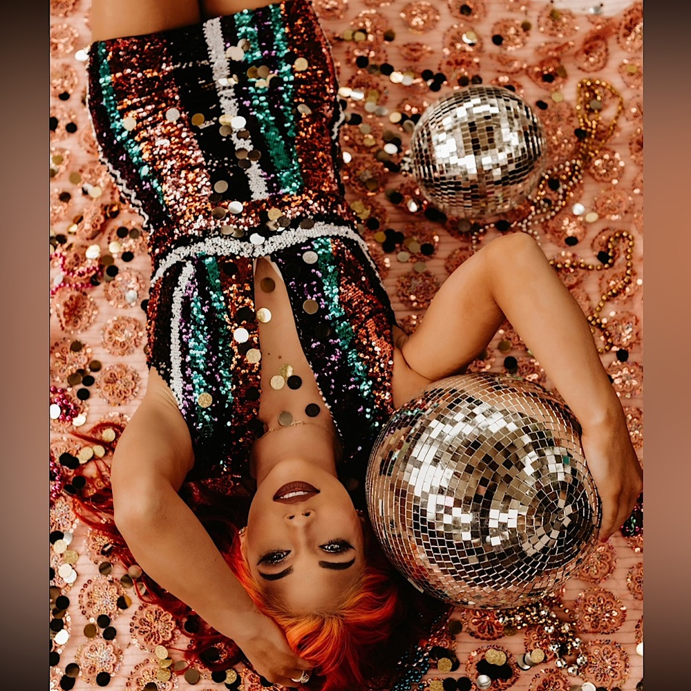 Zara Sequin Dress